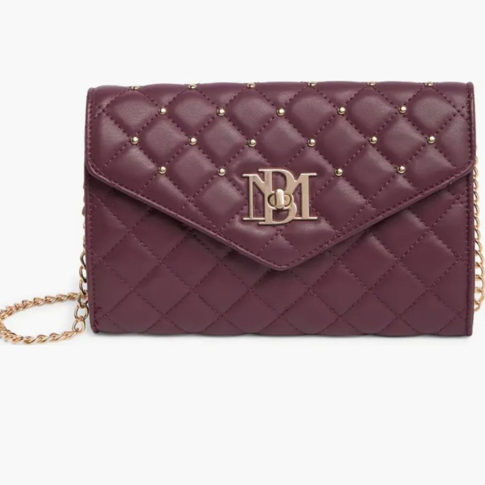 Badgley Mischka Diamond Quilt Convertible Crossbody Bag - NWT